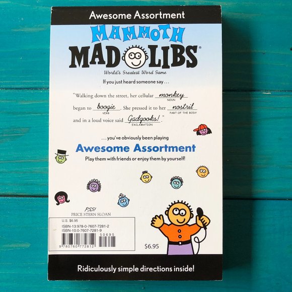 Retro Mammoth Mad Libs : Awesome Assortment by Roger Price and Leonard Stern - Picture 2 of 14
